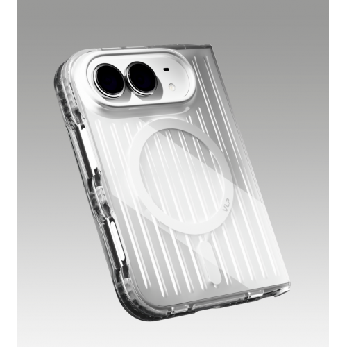 Чехол защитный Pulse Case с MagSafe для iPhone Duo, серебристый